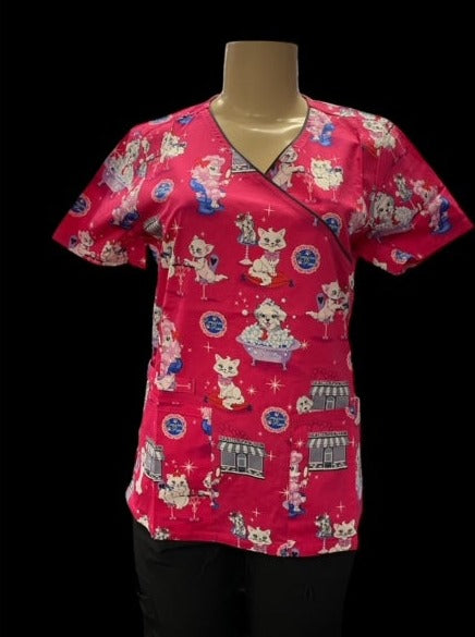 CHEROKEE SCRUB TOP