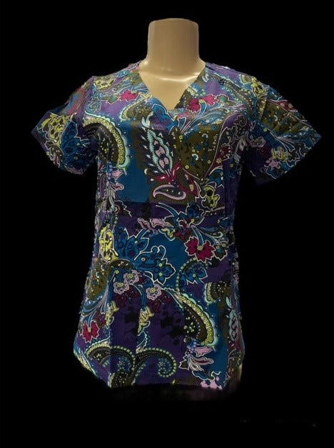 KOI SCRUB TOP