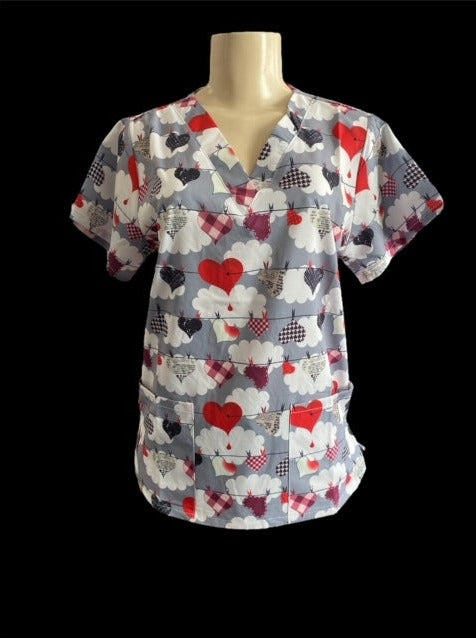 PEPIN SCRUB TOP