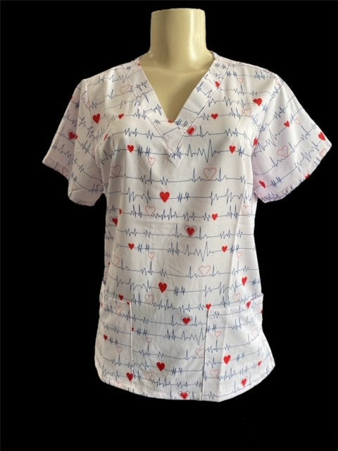 PEPIN SCRUB TOP