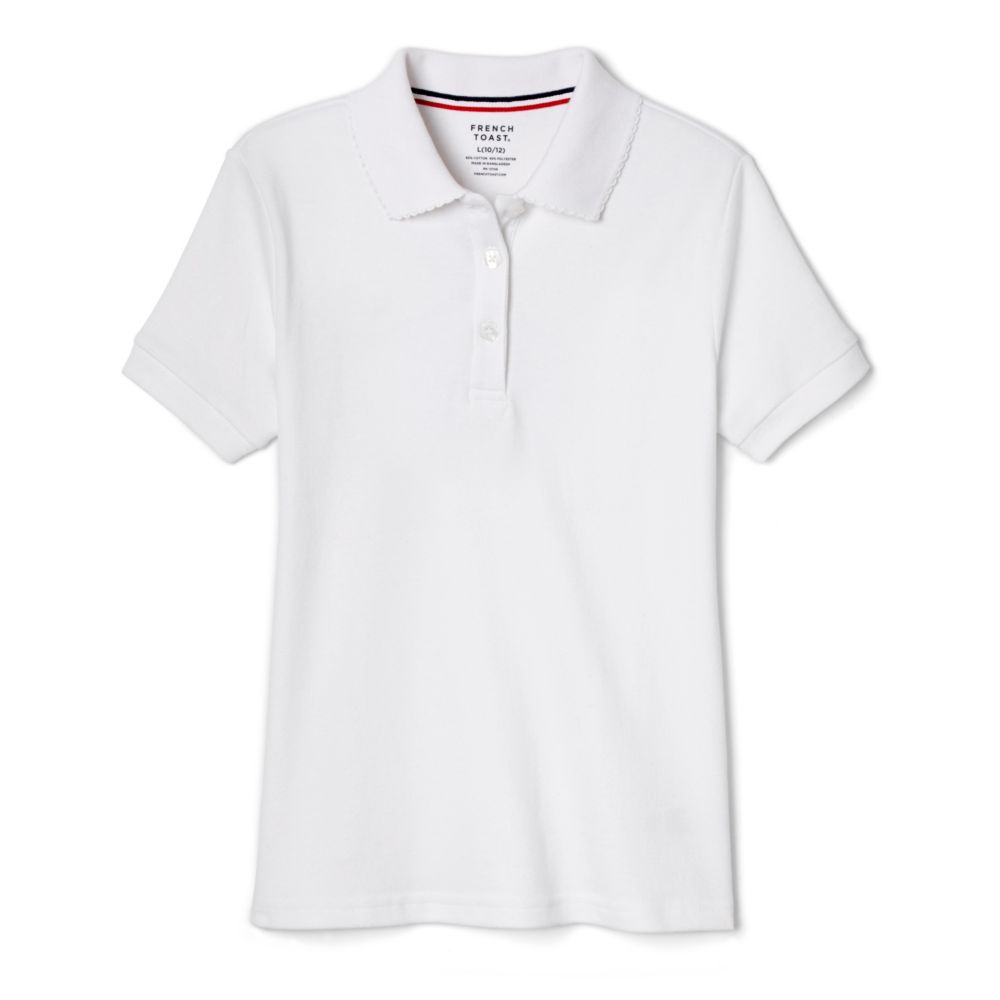 SS POLO (FRENCH TOAST YOUTH GIRL'S)